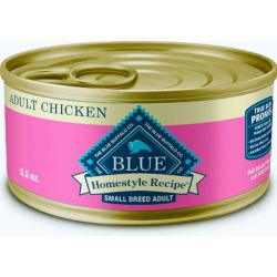 Blue buffalo dry food and wet food.