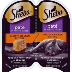 Sheba Perfect Portions Pate Wet Cat Food.